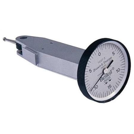 Bns Bestest Dial Test Indicator, White Dial Face, Lever Type 599-7037-3